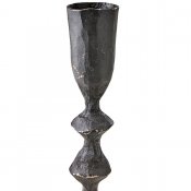 Ljusstake Thor Järn - Svart - 31 cm Hög