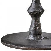 Ljusstake Thor Järn - Svart - 31 cm Hög