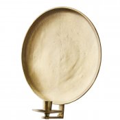 Väggljusstake Carter S - Mässing Ø30xB13xH34 cm