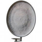 Väggljusstake Carter M - Svart Brun Ø35xB13xH39 cm