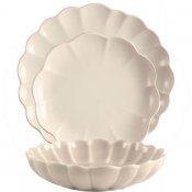 Pastatallrik Lotus Offwhite - Stiernholm Ø21,5cm
