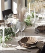 Tallrik Lotus Brun - Stiernholm Ø27cm