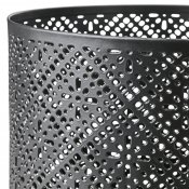 Lykta Giza Cylinder - Svart Ø18x20