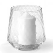 Ljuslykta eller vas i glas - Hurricane från Cleo Home - 18 cm