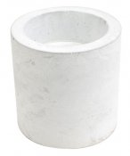 Hållare för Marschaller - 15x15cm grå vit betong