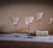 Martiniglas Night Event 4-Pack - Modern House 21cl