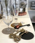 Flasköppnare Odin Nyckel - Svart 16x5