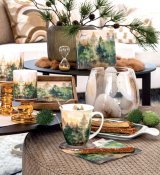 Mugg Vintergröna Träd - Ambiente 40 cl