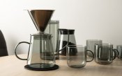 Kaffeglas 4-Pack - Lundi - Grå Smoke - Modern House