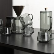 Kaffeglas 4-Pack - Lundi - Grå Smoke - Modern House