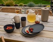 Skål Outdoor - Mörk Grå Ø15CM