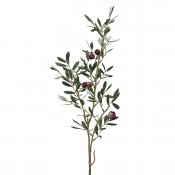 Grön olivkvist med mörka oliver - 85 cm