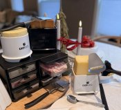 Osthyvel Björklund Amitto Räfflad - Stål 23cm