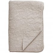 Säng-överkast Isabelle Linnefärgad - Lene Bjerre Design quiltad 260x240 cm