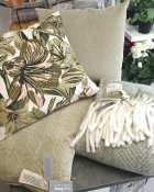 Kudde Velvet Soft Cozy Living - Khaki 50x50