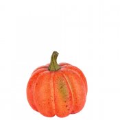 Konstgjord orange pumpa från mr plant - Ø9 cm