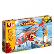 Räddningshelikopter LEGO - Zhegao QL0218