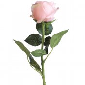 Rosa ros 56 cm hög - konstblomma, konstväxt