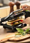 Sabor Select Sandwichgrill - Svart - 26,5x21cm