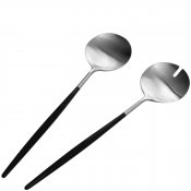 Salladsbestick Black Satin - Modern House