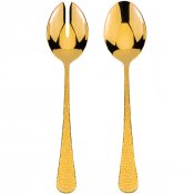 Salladsbestick Frost Nimbus - Vargen & Thor - 2 Delar Mässing