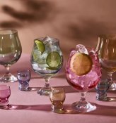 Shotglas 4-Pack Magnor Happy 3,5cl - MIX Ø4xH6cm