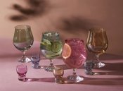 Shotglas 4-Pack Magnor Happy 3,5cl - MIX Ø4xH6cm