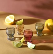 Shotglas 4-Pack Magnor Happy 3,5cl - MIX Ø4xH6cm