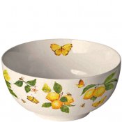 Skål Design med färska citroner - Ambiente Ø14 cm