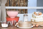 Skål Smak 6-set Melamin Med Lock - Modern House - Korall Pastellrosa  6 Storlekar