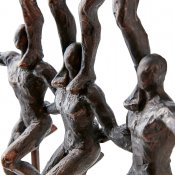 Staty Pose - Brons Svart L23xB8xH48