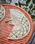 Solfjäder Sunny - Sjögräs - Grön - 32cm