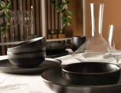 Pastatallrik Mörke Stiernholm - Svart Reaktiv Ø26cm