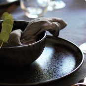 Skål Mörke Stiernholm - Svart Reaktiv Ø15cm