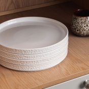 Servisen C Tallrik Vit 4-Pack - Vargen & Thor