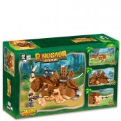 Tam Triceratops - Dinosaur World - Kompatibla Byggklossar 387 bitar