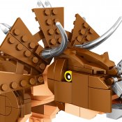 Tam Triceratops - Dinosaur World - Kompatibla Byggklossar 387 bitar