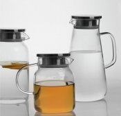 Tillbringare i glas 0,9 liter