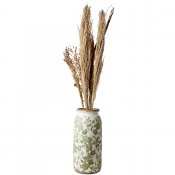 Urna Victoria M - Vit Grön - H31 cm