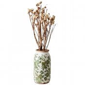 Urna Victoria S - Vit Grön - H25 cm