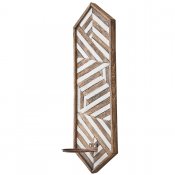 Väggljusstake Vector Hög - Brun Vit H60cm x B20cm