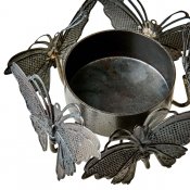 Värmeljushållare Ellie S - Svart Antik Ø8xH5 cm