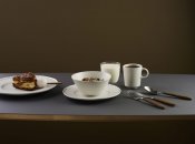 Assiett White Satin - Offwhite Ø23cm