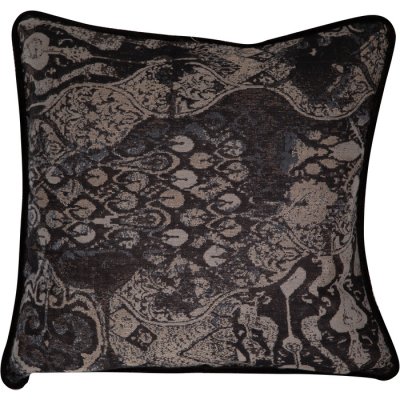 Svart kudde med innerkudde Holmen Design - 50x50cm