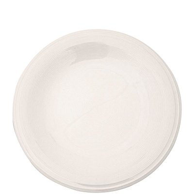 Assiett i vit porslin 21,5cm - Stiernholm Rhythm