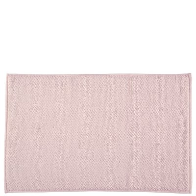 rosa badrumsmatta i frotte - 50x80 cm