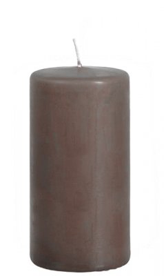 Bruna Blockljus Mullvad, Gråbrun 15 cm