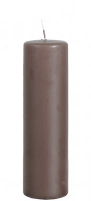 Blockljus Brun, Gråbrun, Mullvad 20 cm höga