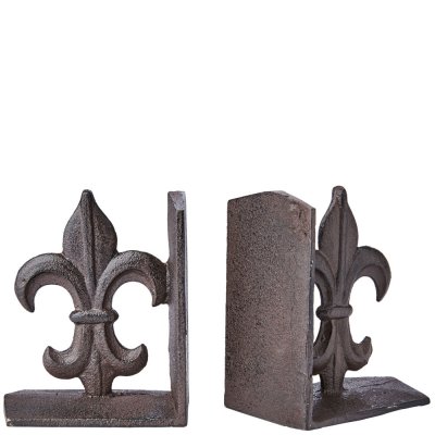 Bokstöd i gjutjärn - Spetsformade i järn