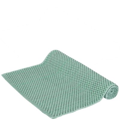 Turkos Bordslöpare i bomull - 140x40 cm